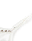 YAYING Triacetate Pearl-Trim Camisole Top