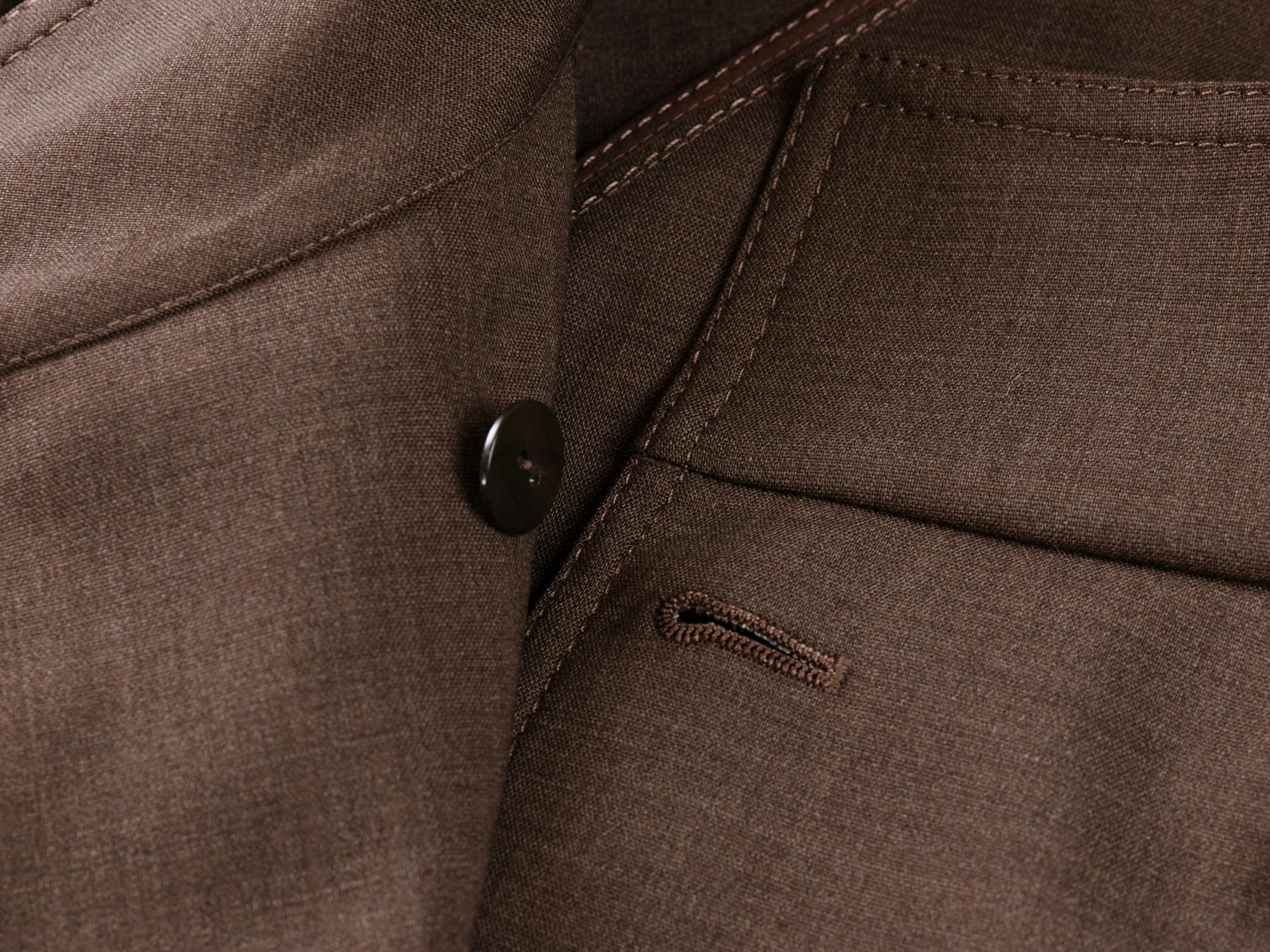 YAYING Funnel-Neck Long Wool Trench Coat