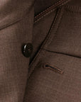 YAYING Funnel-Neck Long Wool Trench Coat