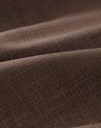 YAYING Funnel-Neck Long Wool Trench Coat