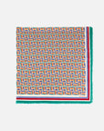 EP YAYING Large Silk-Wool Blend Scarf with Print EAKAGW202AG