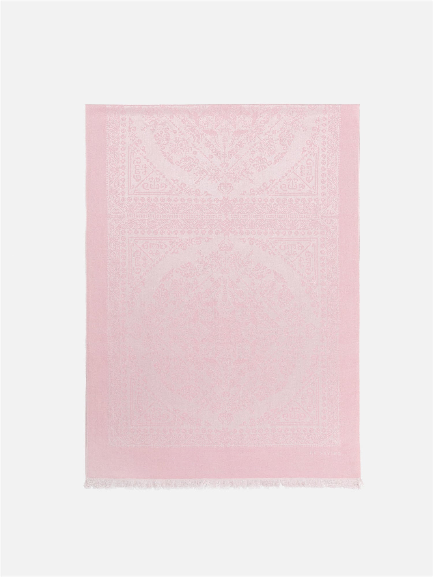 EP YAYING Printed Silk-Cashmere Long Scarf EAKAGW402AF