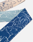 EP YAYING Silk Scarf with Oriental-Inspired Print EAKASZP02AB