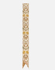 EP YAYING Silk Scarf with Oriental-Inspired Print EAKASZP02BG