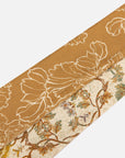 EP YAYING Silk Scarf with Oriental-Inspired Print EAKASZP02BG