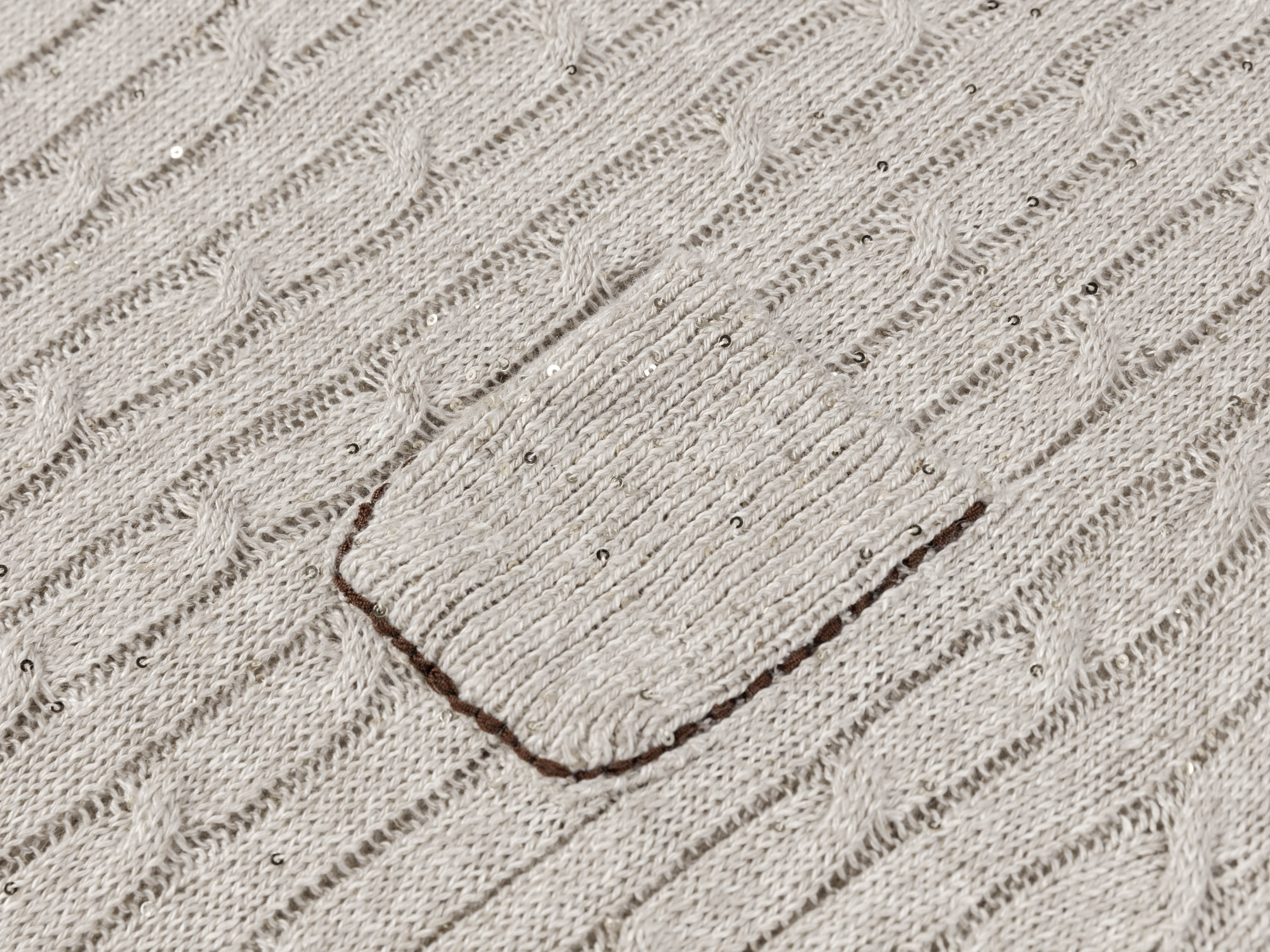 EP YAYING Relaxed Linen Blend Textured Short Sleeve Knitted Shirt