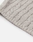 EP YAYING Relaxed Linen Blend Textured Short Sleeve Knitted Shirt