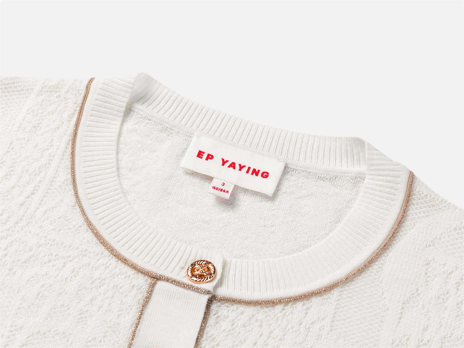 EP YAYING Wool Jacquard Knitwear