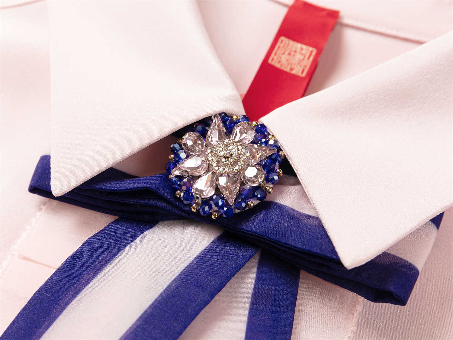 YAYING Silk Bow Shirt