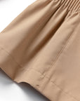 YAYING Wool-Silk Blend Cinched Waist Coat