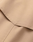 YAYING Wool-Silk Blend Cinched Waist Coat