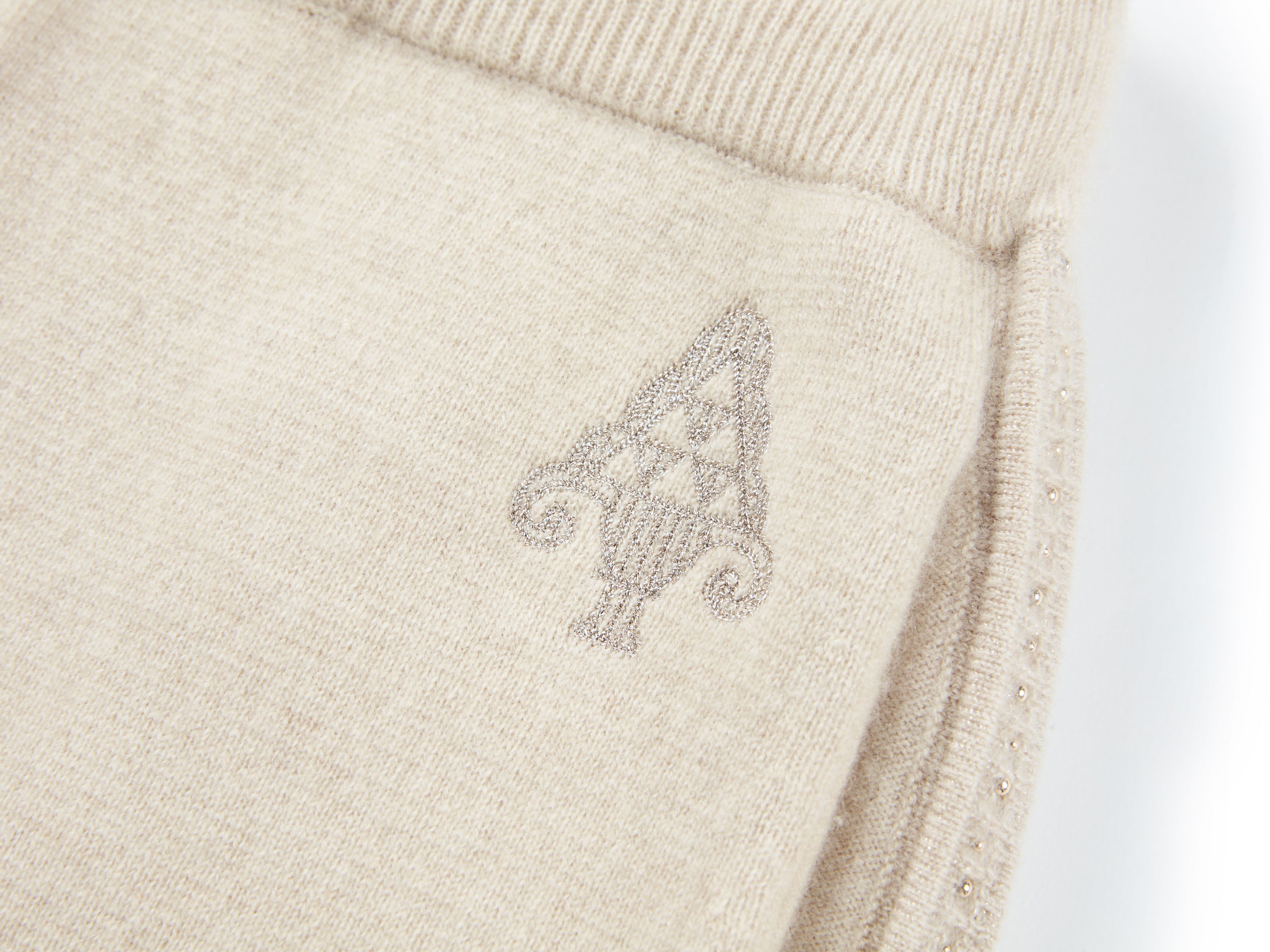 YAYING High-waisted Knit Straight Leg Pants