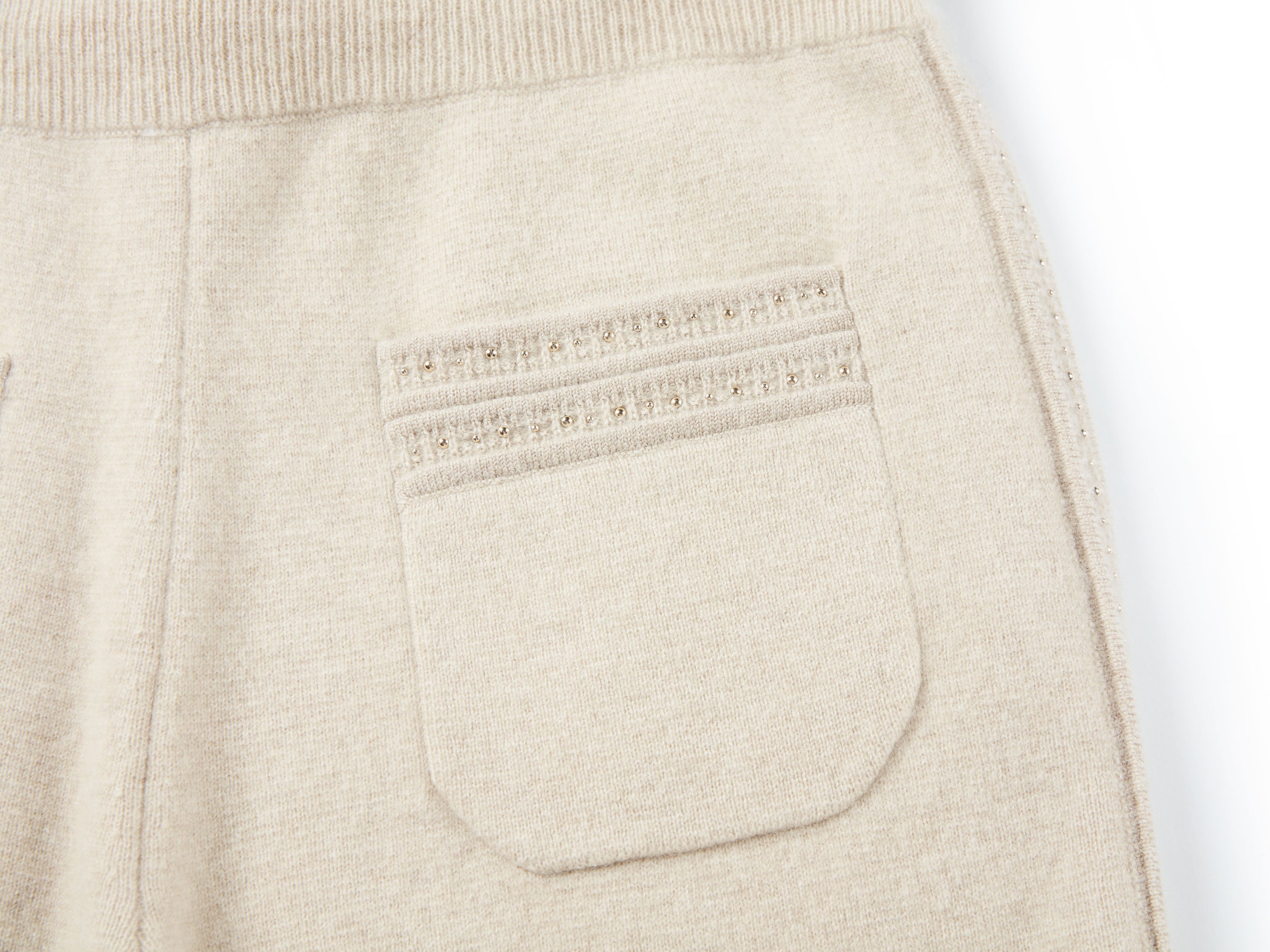 YAYING High-waisted Knit Straight Leg Pants