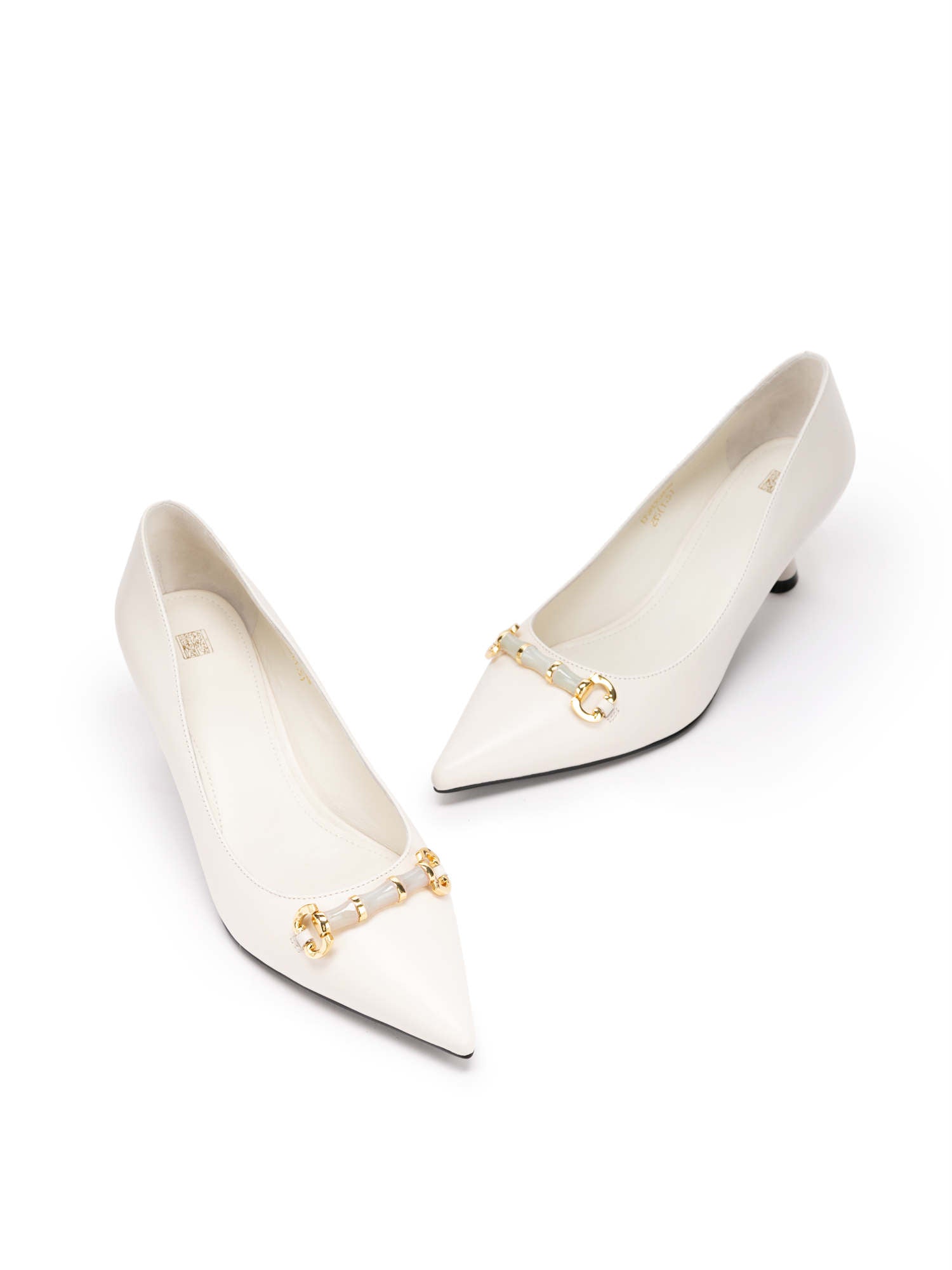 YAYING Chinese-Style Decorative Buckle High Heels