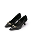 YAYING Chinese-Style Decorative Buckle High Heels