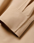 YAYING Silk Wool Trench Coat EPJPW7304AE
