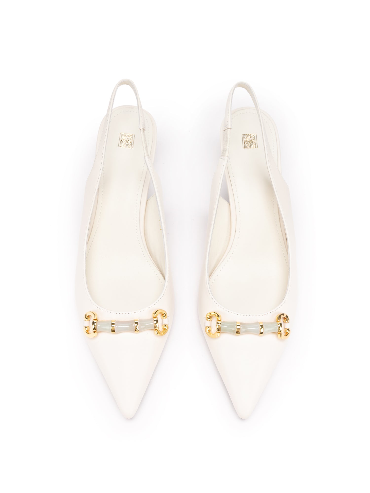 YAYING Bamboo Joint Hollow Heel Shoes