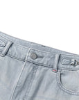 YAYING Light Wash Slim Jeans