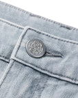 YAYING Light Wash Slim Jeans
