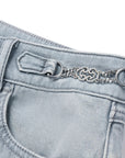 YAYING Light Wash Slim Jeans