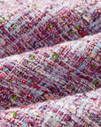 YAYING Pink Tweed Dress