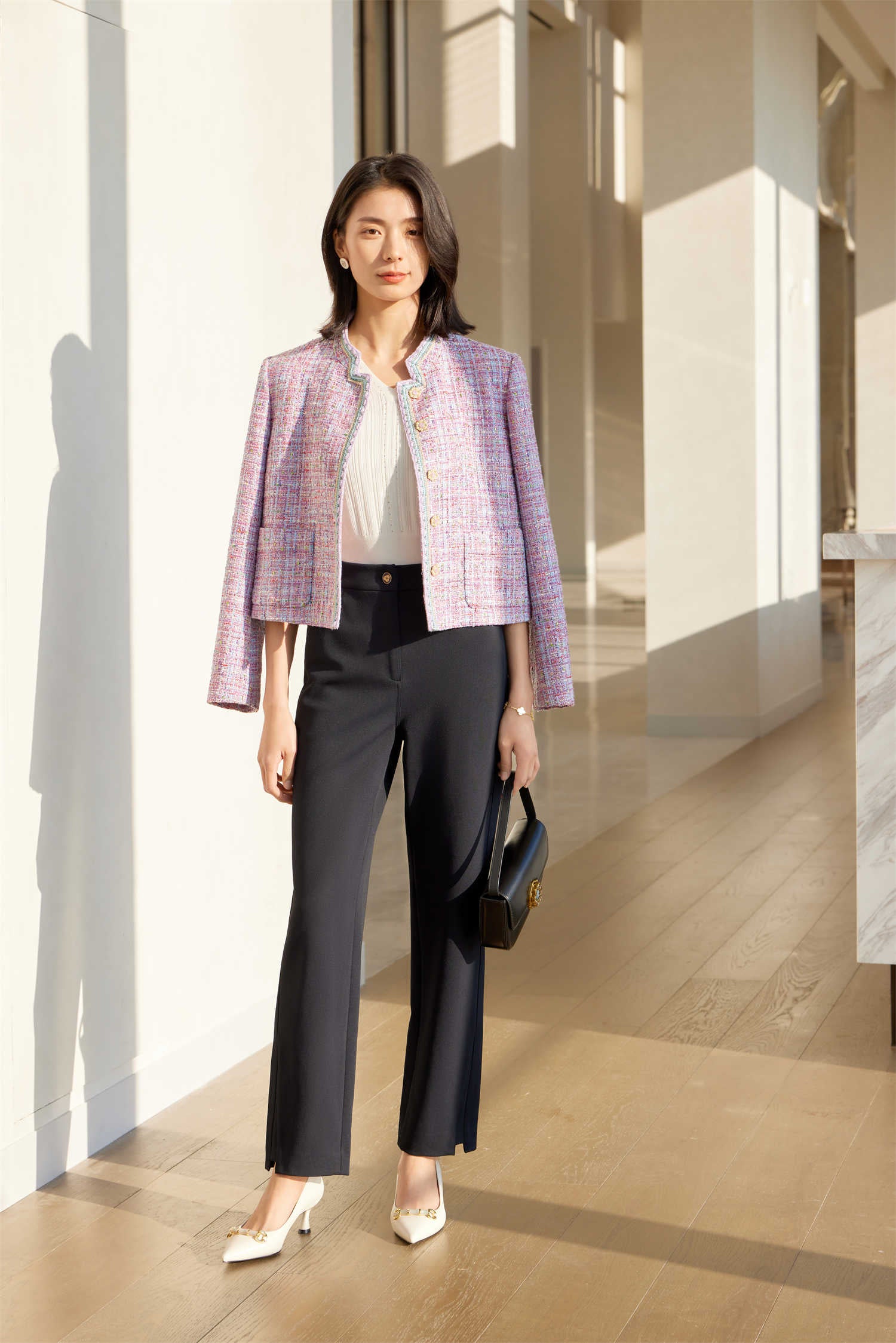 YAYING Slim-fit Straight Pants