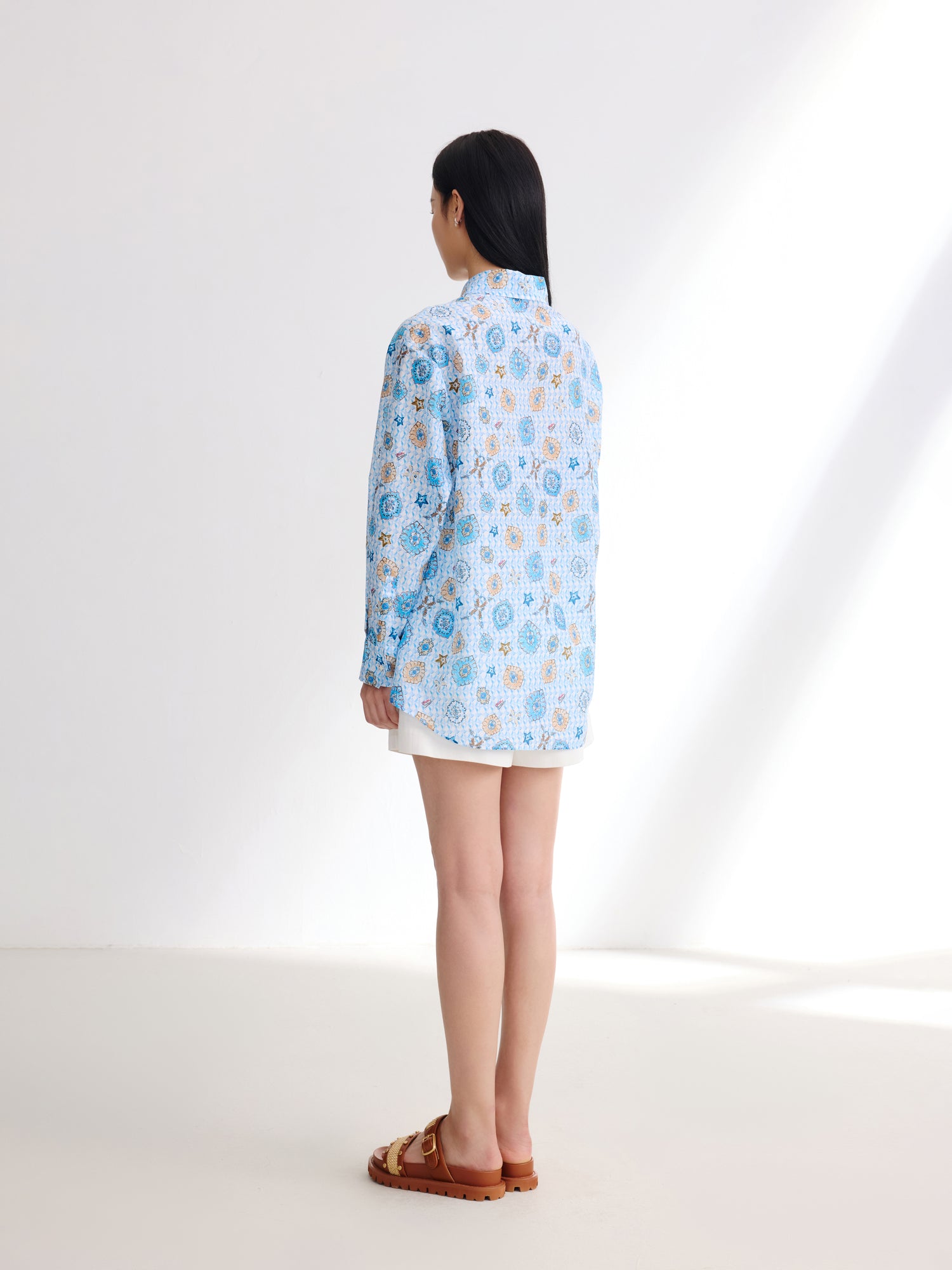 EP YAYING Mulberry Silk Shirt