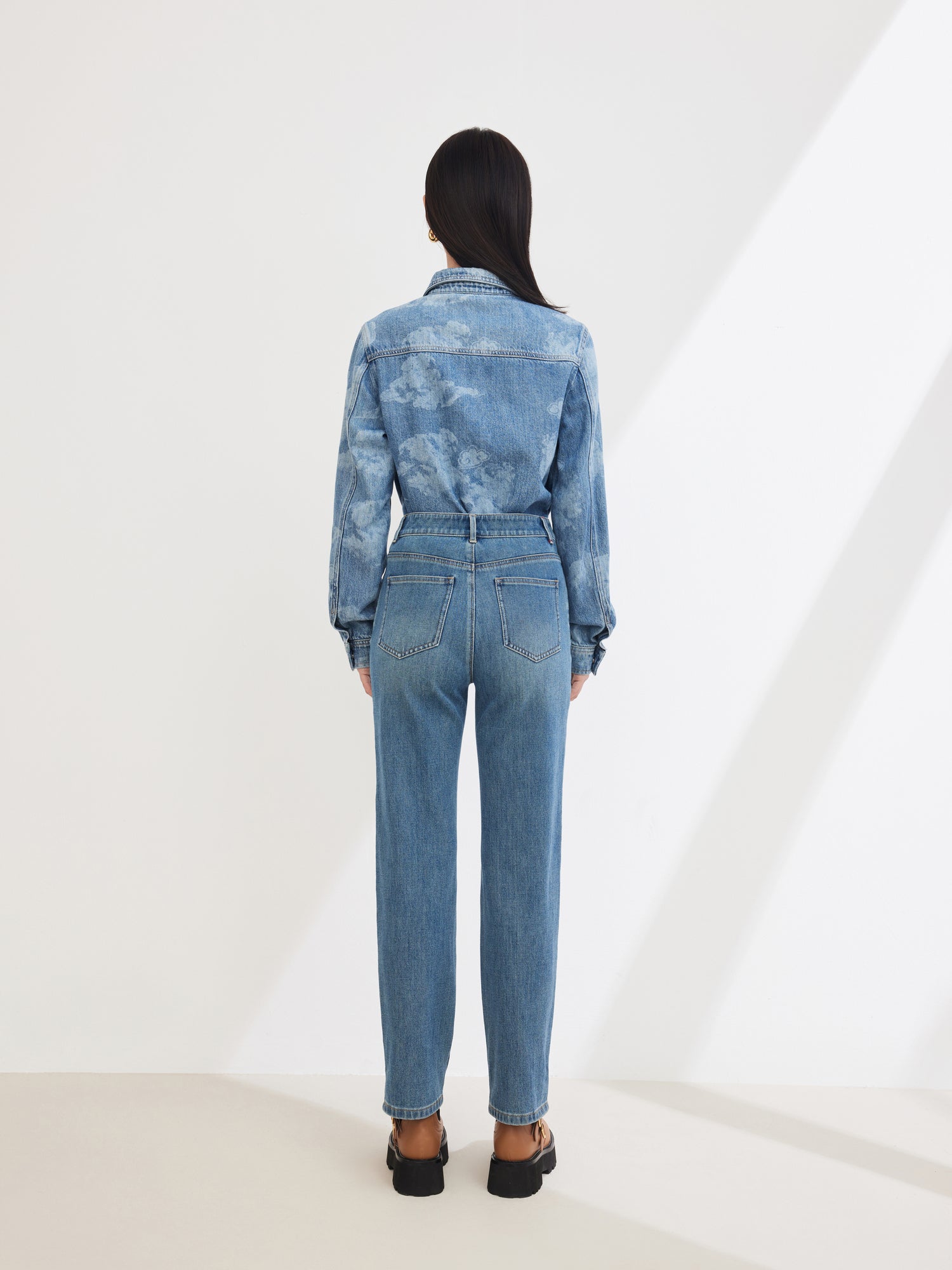 EP YAYING Small Straight Pipe Pants