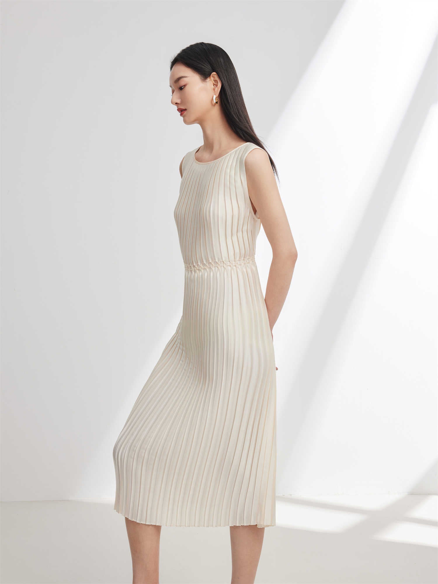 EP YAYING Pleated Dress