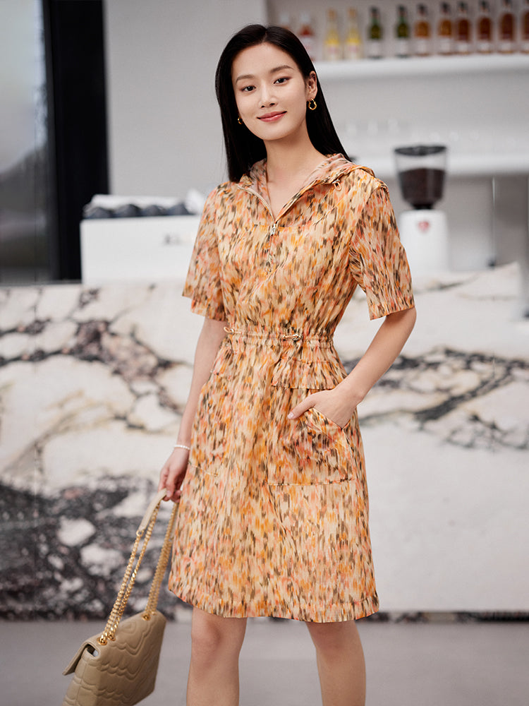 YAYING Hooded Dress