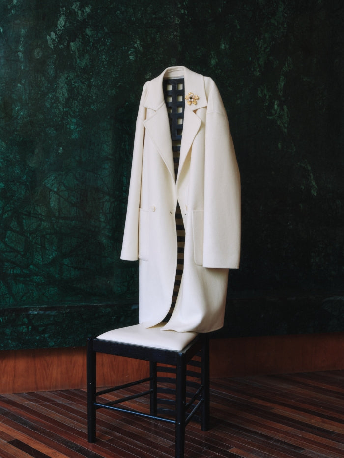 EP YAYING Alashan Cashmere Coat