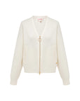 EP YAYING Wool Knit Cardigan