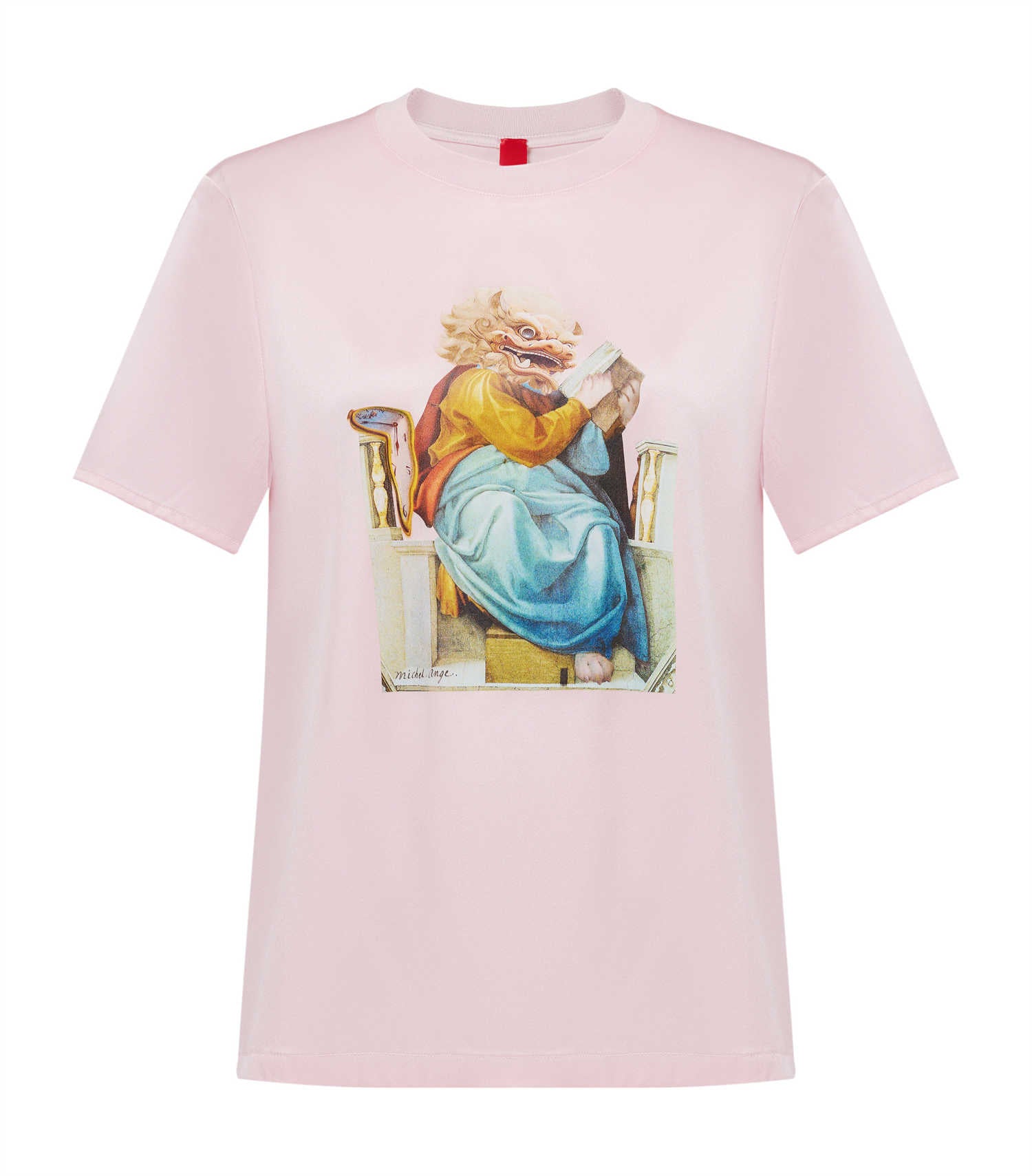 YAYING Silk Floral T-shirt