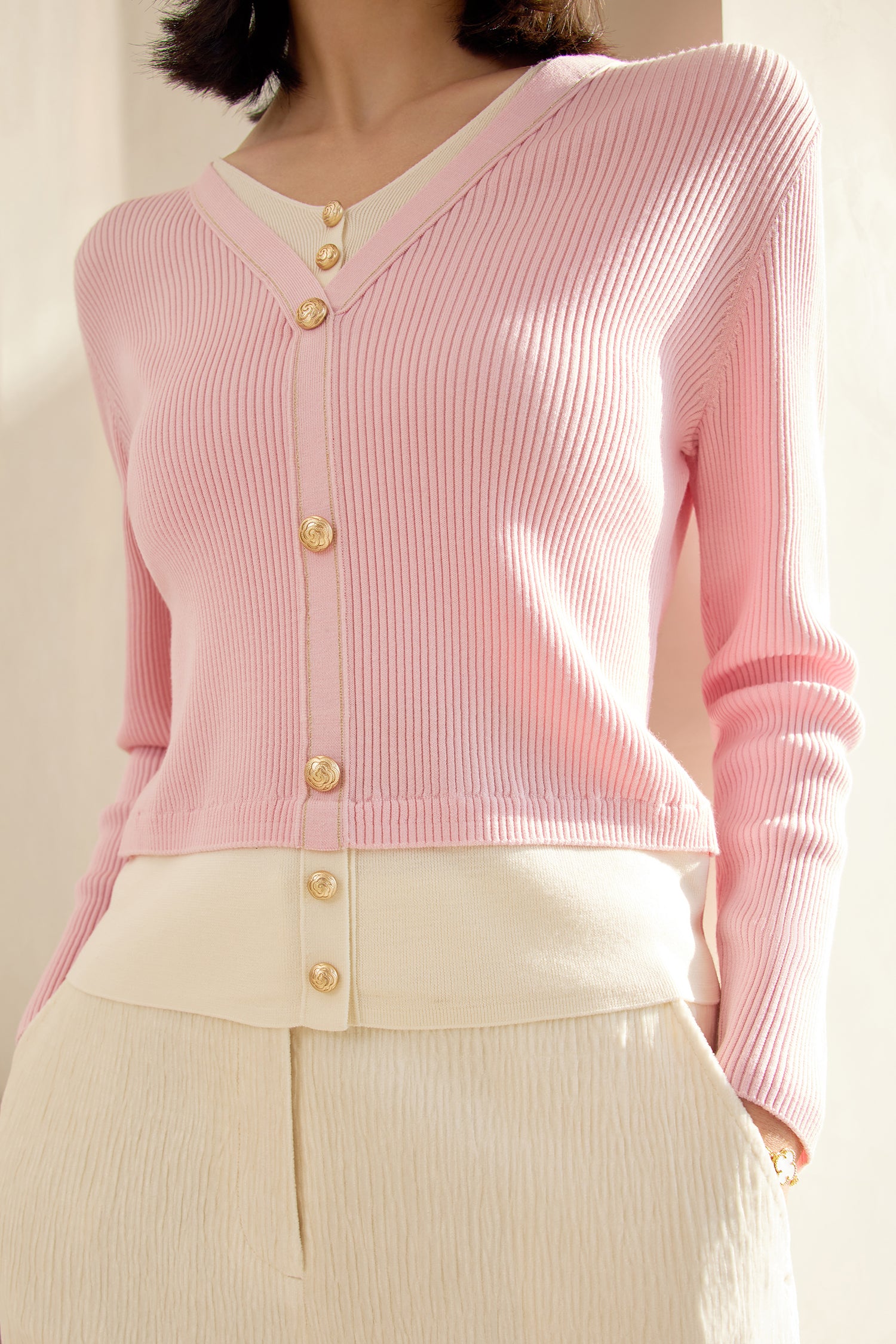 YAYING Merino Wool Knit Sweater