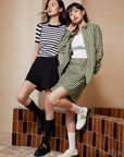 EP YAYING Double E Buckle Low-heeled Loafers for a Youthful Look" EAIALXE03AH