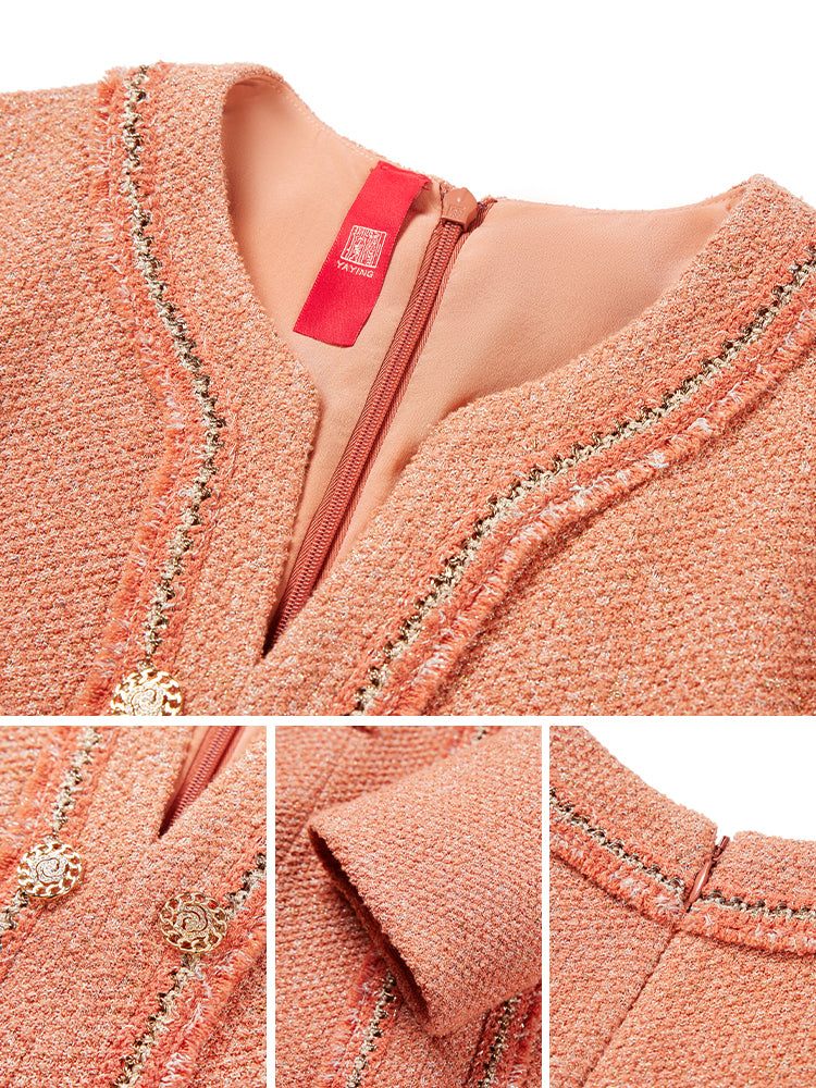 YAYING tweed dress EPIIS4637AO