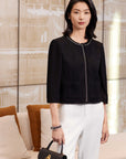 YAYING Acetic Acid Pleated Jacket EPJET1239AH