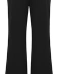 YAYING Knit Relaxed Button Detail Pants