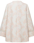YAYING Silk Peony Jacquard Relaxed Outwear