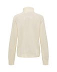 EP YAYING Alashan Cashmere Small-Lapel Pullover Knit Top