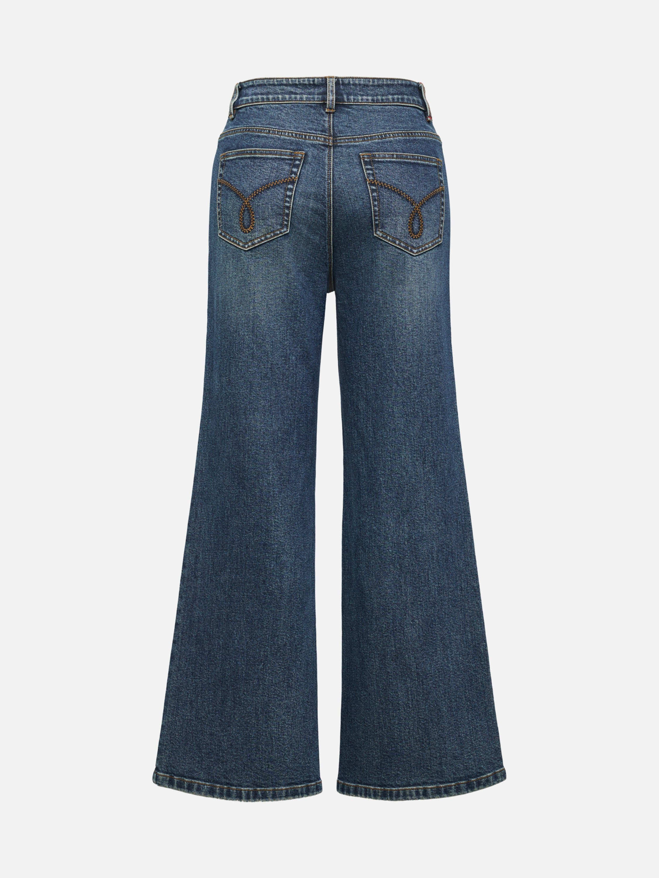 EP YAYING Washed Cotton Denim Jeans