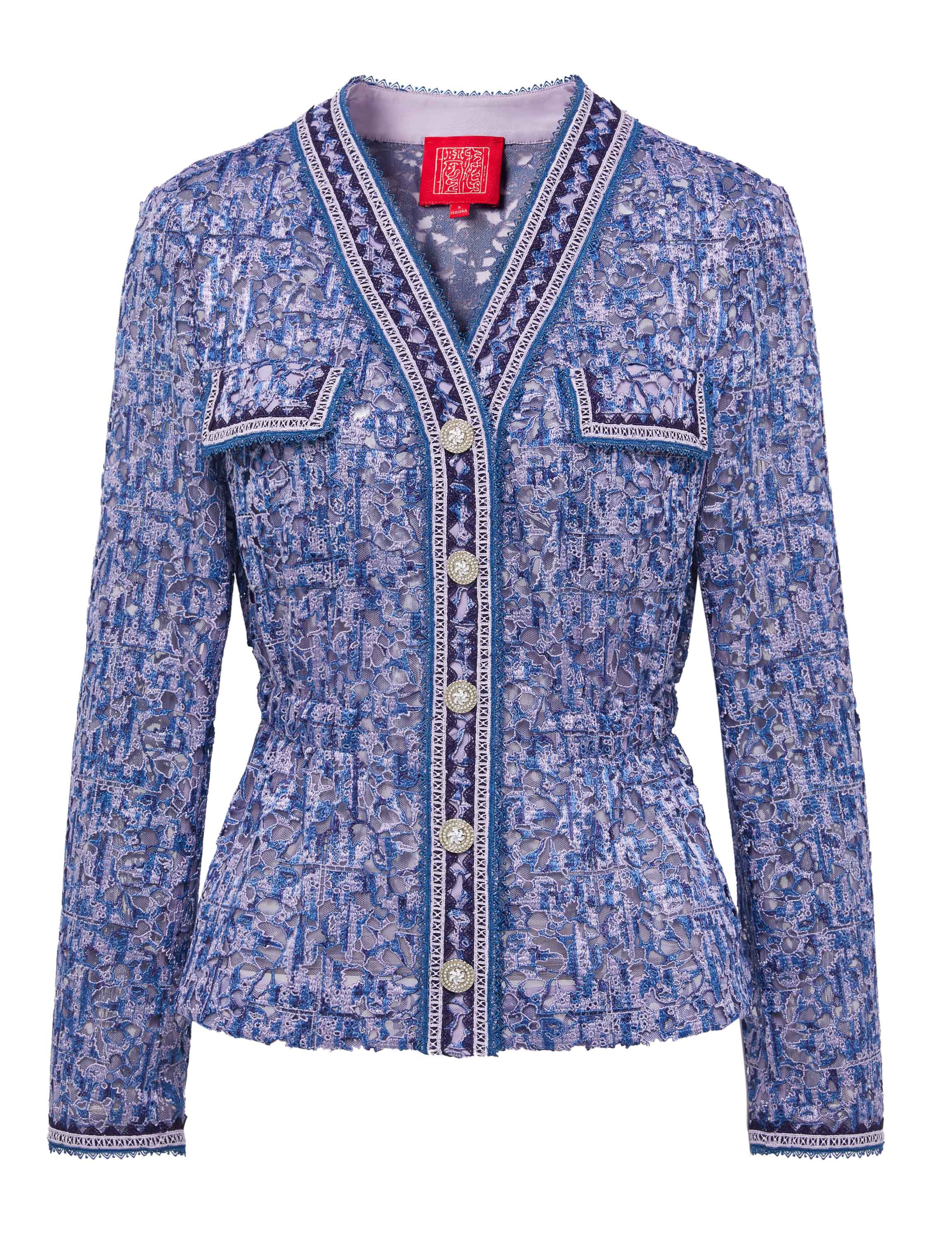 YAYING Blue Knit Cardigan