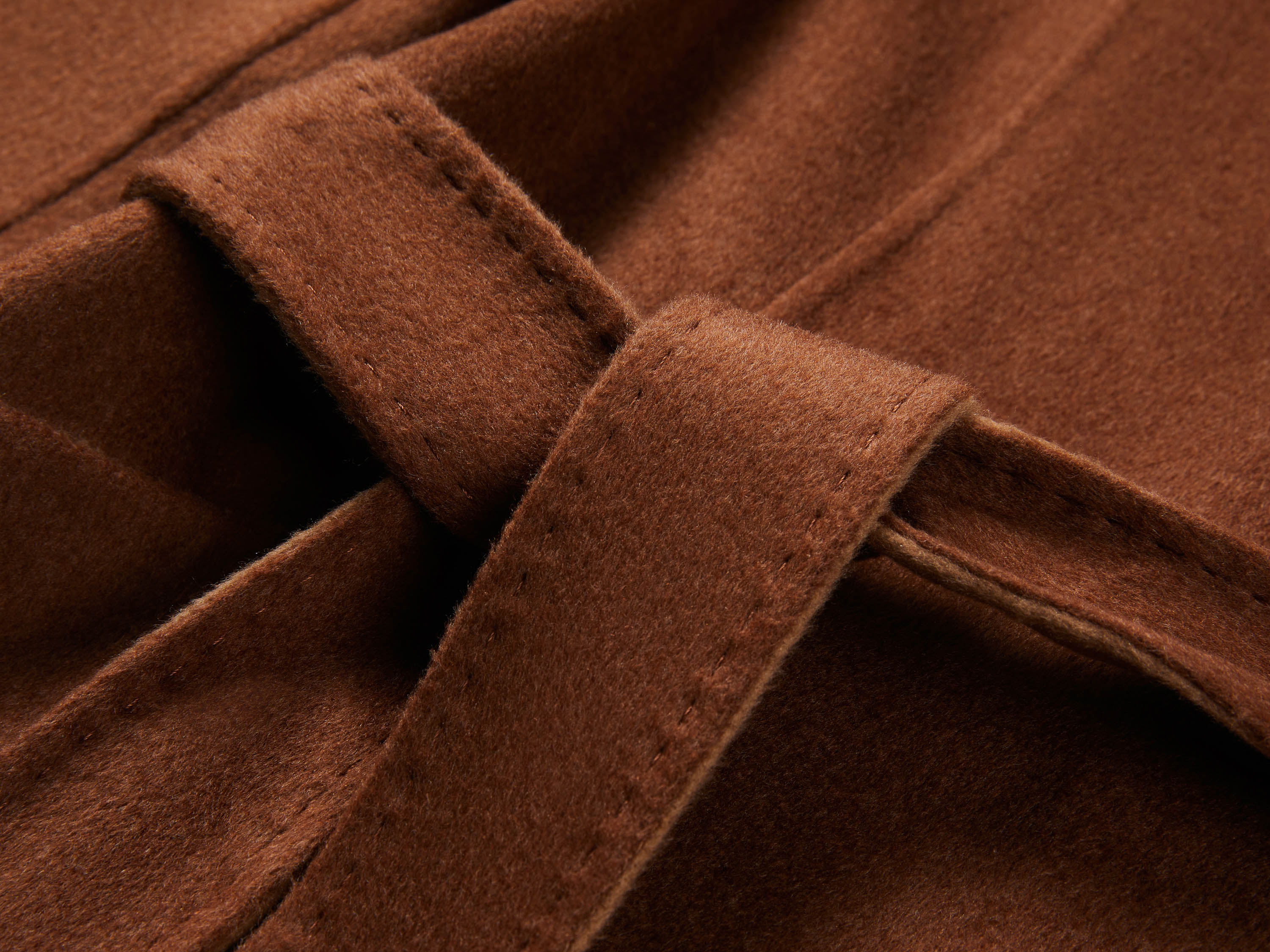 YAYING Brown Long Coat