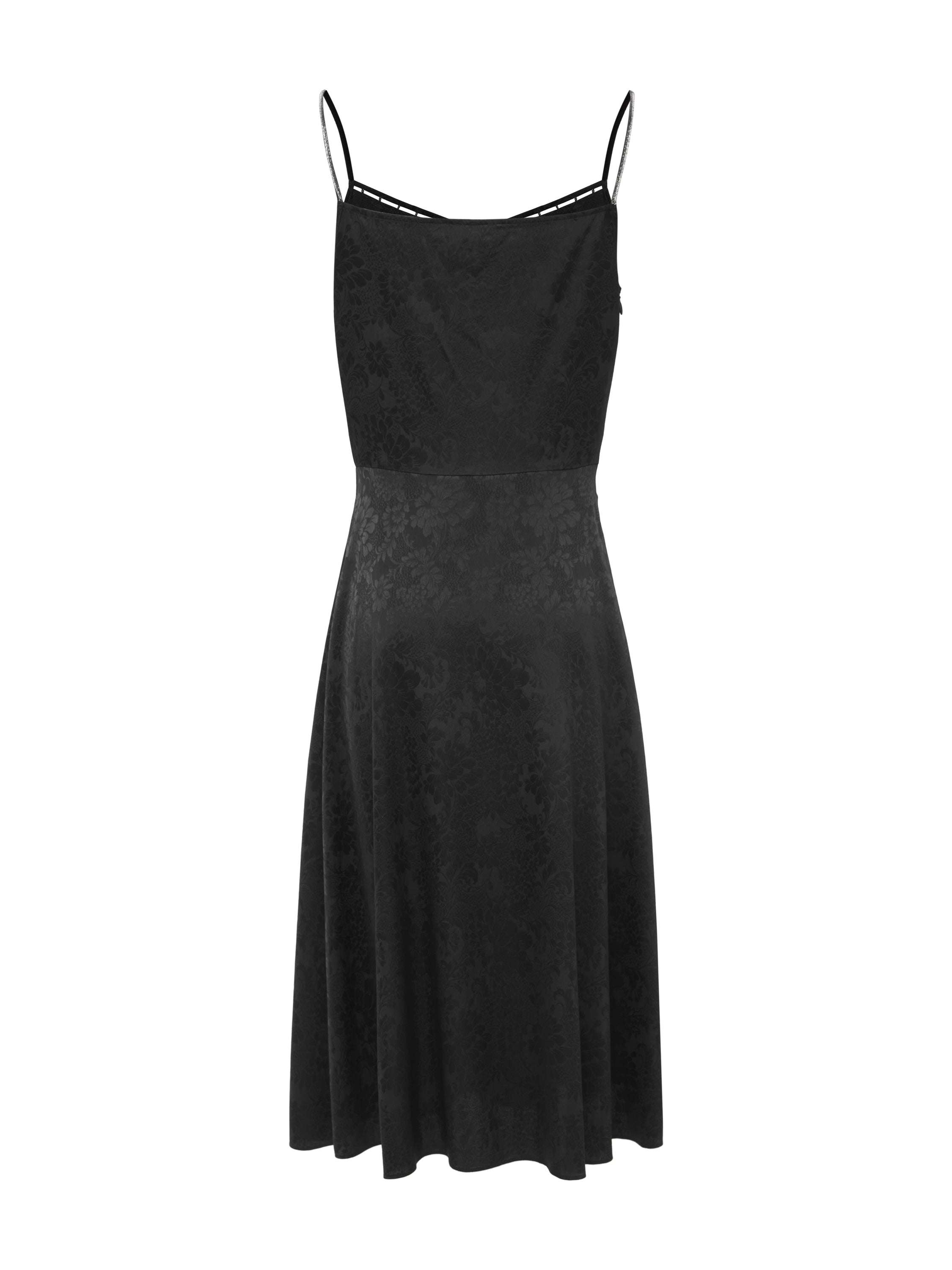 EP YAYING Silk Slip Dress