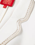 YAYING White Blazer