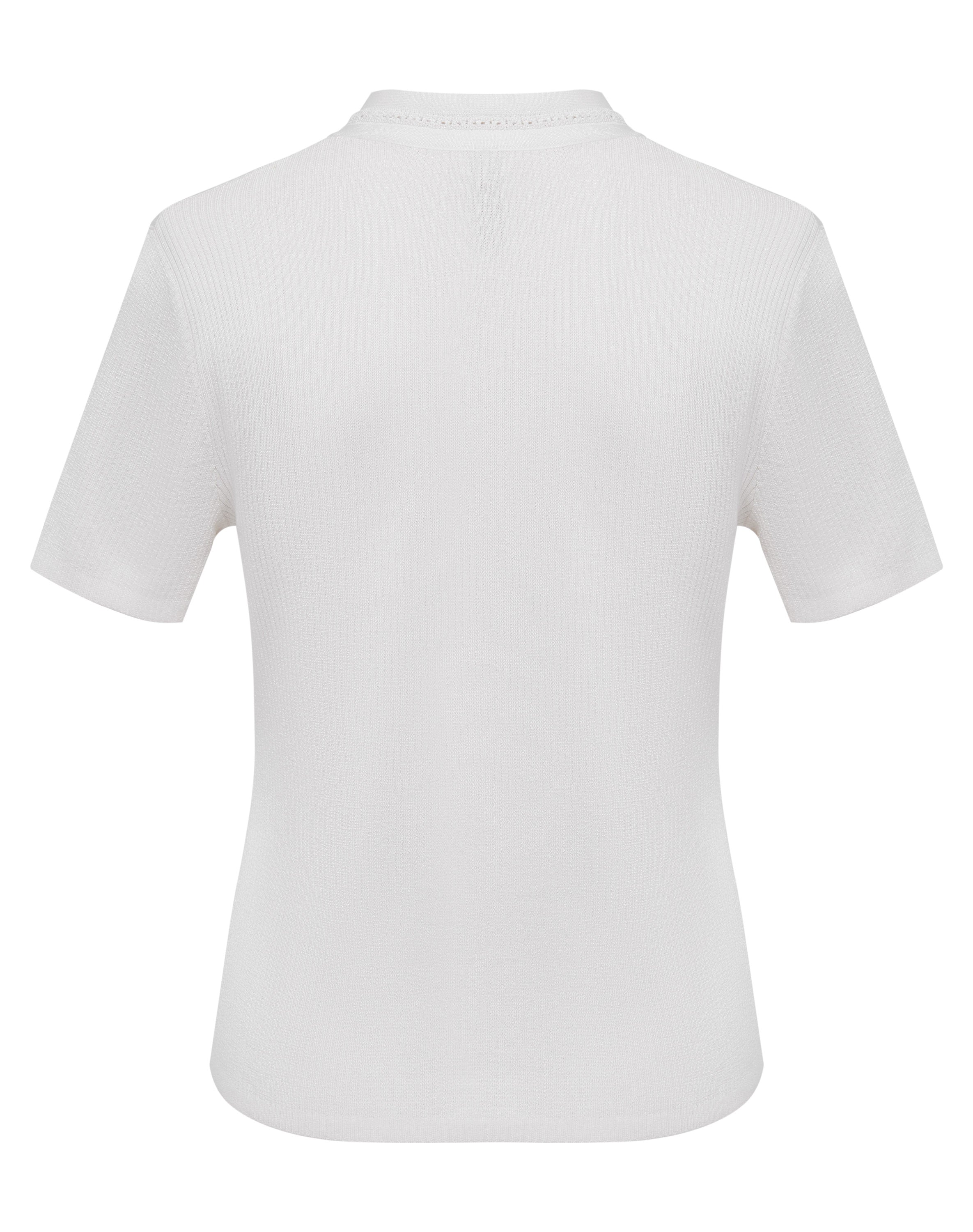 YAYING White Short Sleeve Top