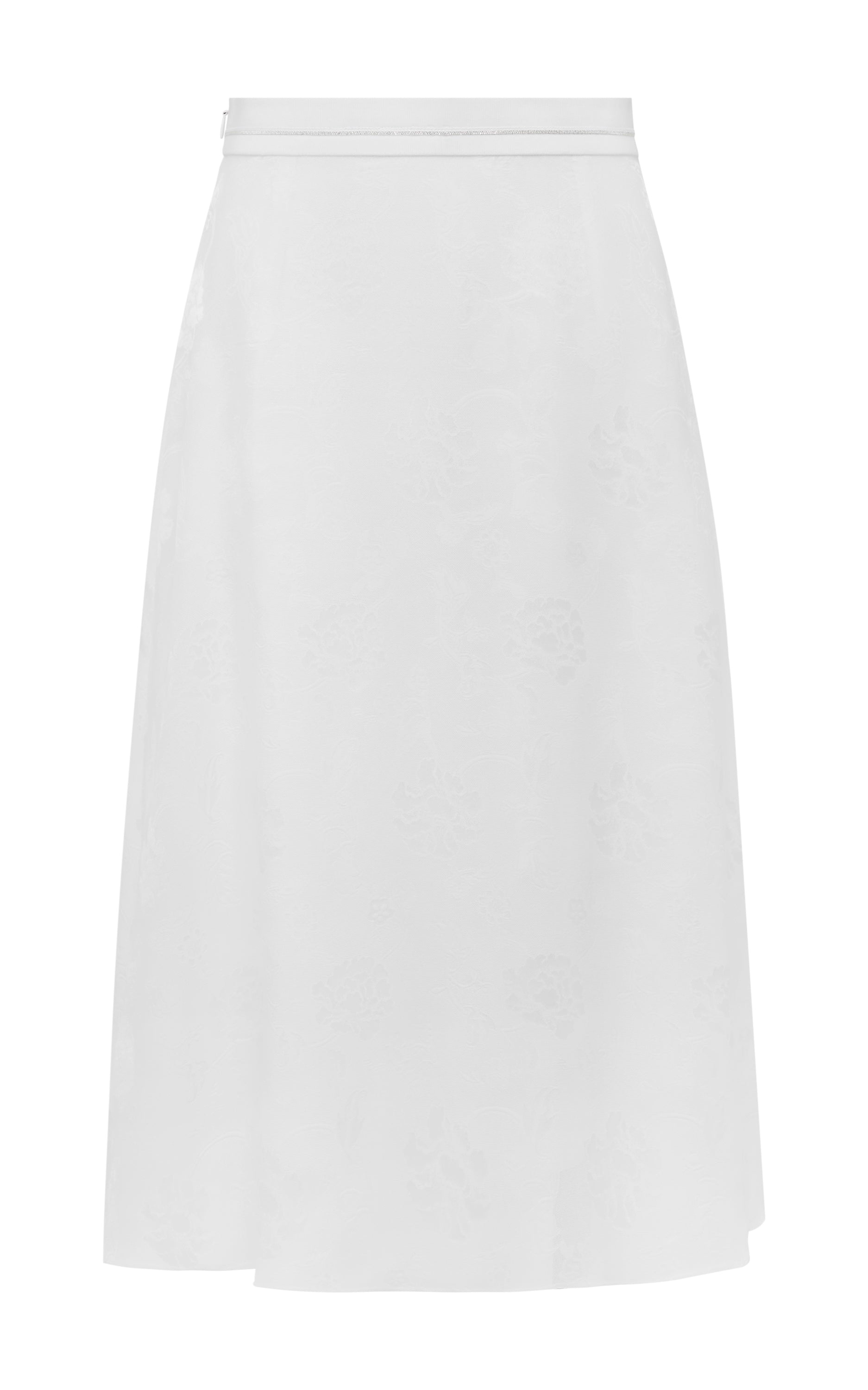 YAYING White Midi Skirt