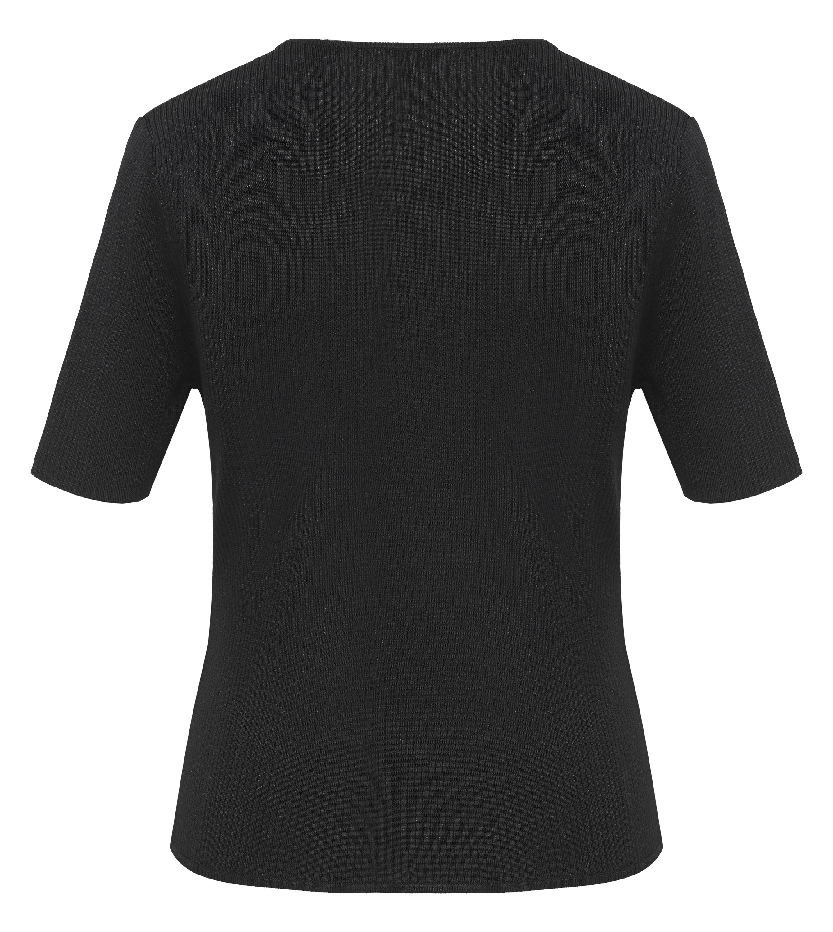 YAYING Black Short Sleeve Top