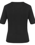 YAYING Black Short Sleeve Top