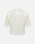 EP YAYING White Short Sleeve Jacket